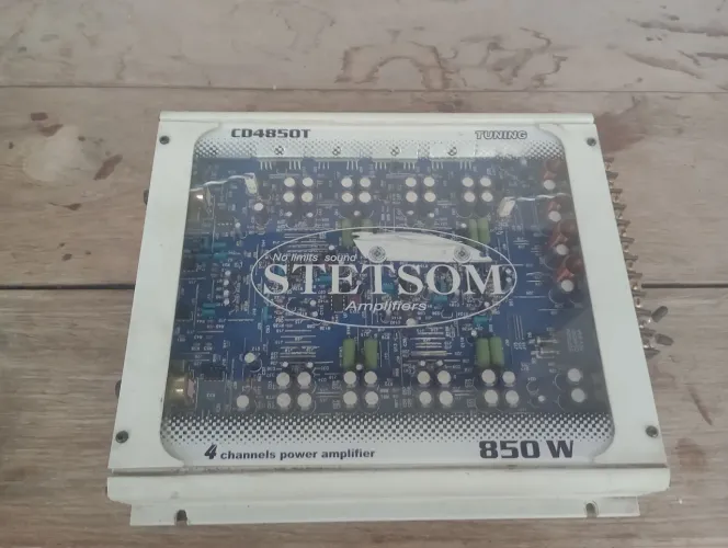Módulo 850W - amplificador de som automotivo - Stetsom tuning CD4850T quatro canais