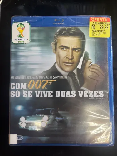 Bluray 007 - Com 007 Só Se Vive Duas Vezes (1967)- Original lacrado de fábrica,