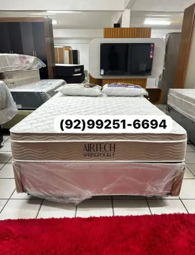 cama casal molas ensacadas ortobom