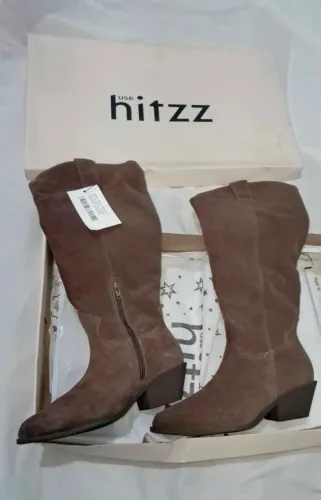 Bota cano alto número 34
