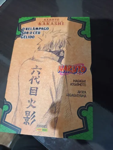 Livro naruto Kakashi novel