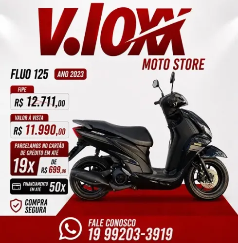 YAMAHA FLUO 125 ABS 2022/2023