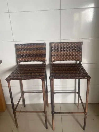Banquetas fibras semi novas