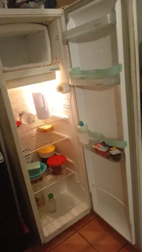 Geladeira, para ir embora rápido!