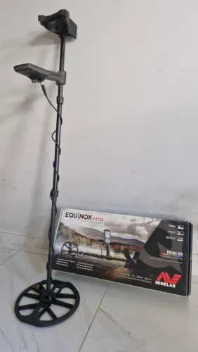 Detector de metais equinox 600 minelab