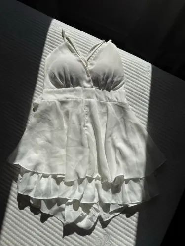 Vestido / Macaquinho Off White P