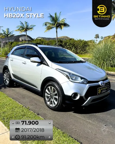 Hyundai HB20X Style 1.6 Flex 16V Aut. 2018