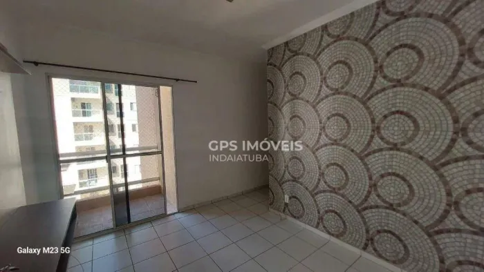 Apartamento com 02 Quartos para locação no condomínio Residencial Vando em Indaiatuba/SP.