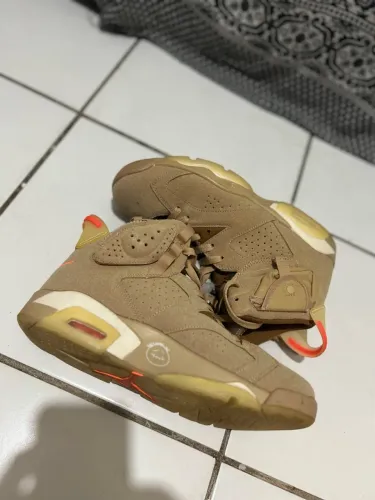 Jordan 6 Travis Scott British Khaki.