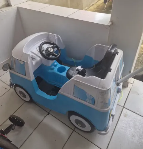 Kombi infantil azul