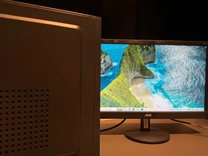 PC Desktop i5, 8gb, 256gb ssd + MONITOR 18.5" AOC (Super Novo)