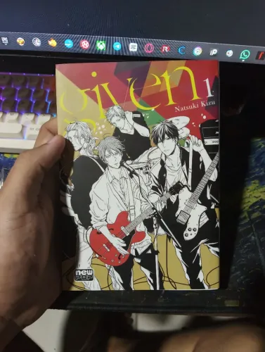 Mangá Given volume 1 ao 9