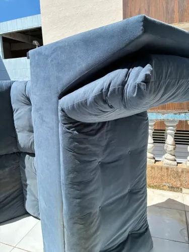 Sofá azul