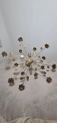 Luminária de flores
