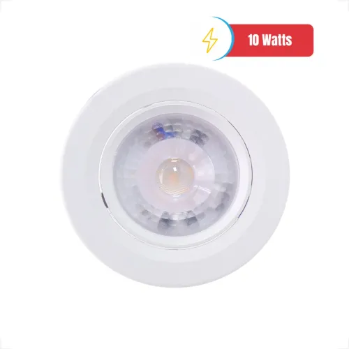 Luminária LED Spot 10w Redondo - 40 unidades novas