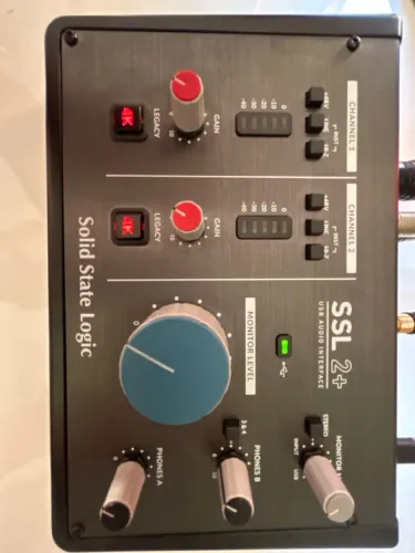 INTERFACE DE ÁUDIO SSL2+