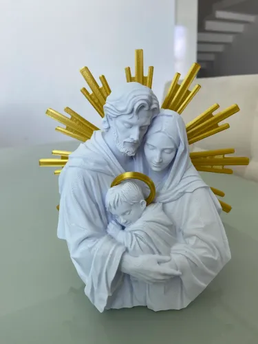 Sagrada Família - Jesus, Maria e José 20cm