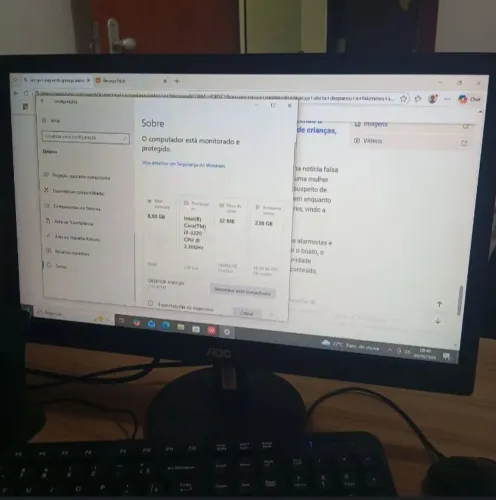 Computador completo core i3