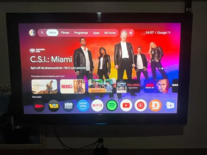 TV Plasma Samsung PL42A450P1XZD + FireStick FullHD