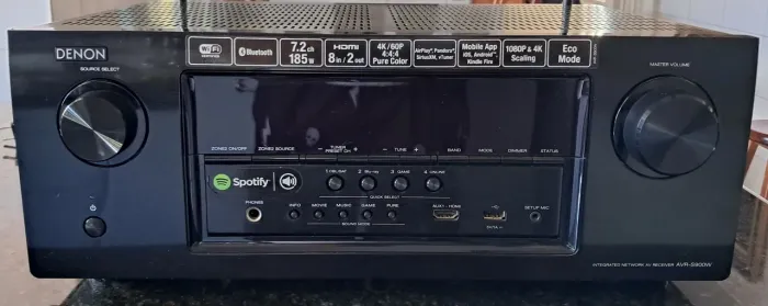 Home Theater Premium Denon AVR-S900W + JBL ES150P + UPSAI. Conjunto alto padrão premium!! 