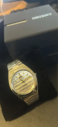 Relógio Orient - 3 estrelas - 39mm automático
