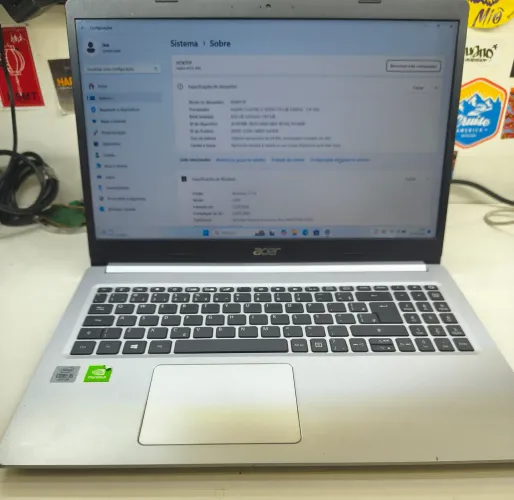 Notebook Acer Aspire i5-10Gen com vídeo 
