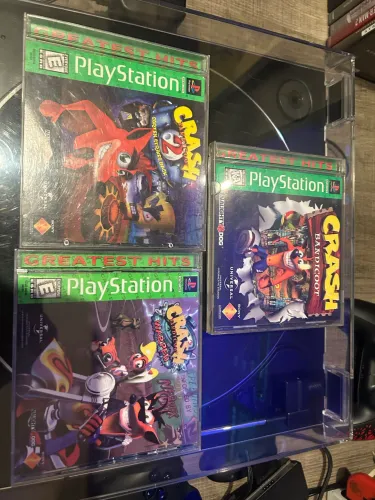 Trilogia Crash ps1 originais