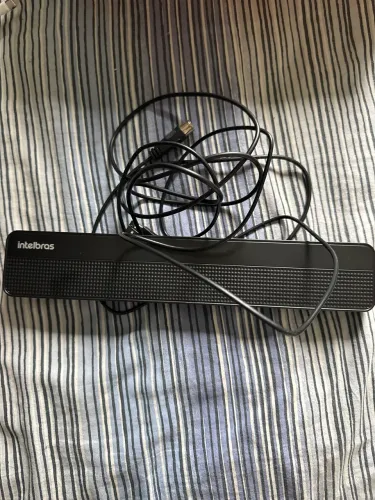 Antena amplificada TV Intelbras interna AI 3101