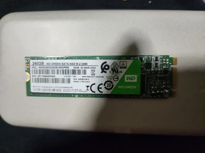 SSD M.2 sata 240gb Western Digital