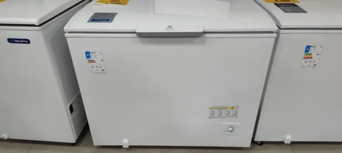 Congelador novo lacrado no plástico