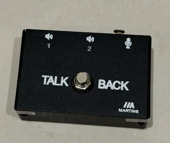 PEDAL TALKBACK MARTINS TB CT-01 COM TRAVA - USADO 1X (NA CAIXA / IMPECÁVEL)