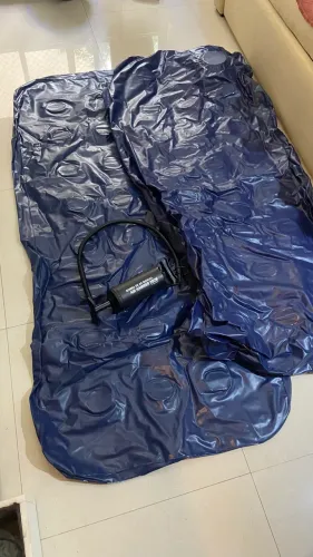 Colchão Inflável Solteiro + Bomba de Encher