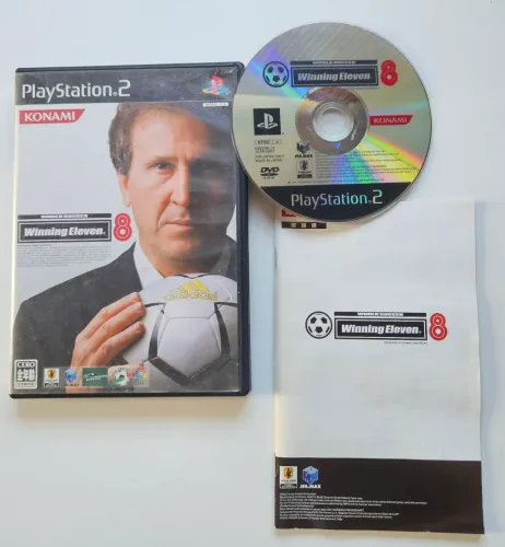Winning Eleven 8 ps2 Midia física usado japonês