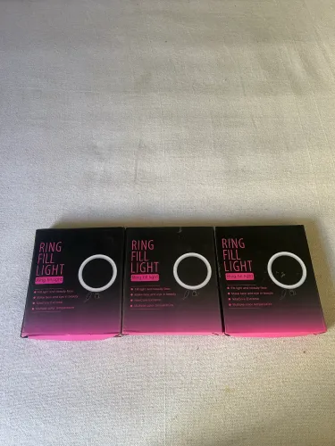 Ring Fill Light para Celular - Iluminação Perfeita para Fotos e Vídeos