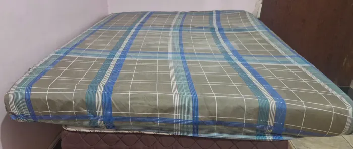 Colchão de casal com capa