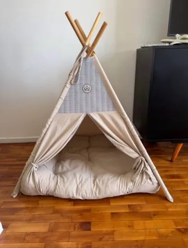 Tendas ou Cama Pet São Pet Grande com Almofada - Pouquíssimo Uso
