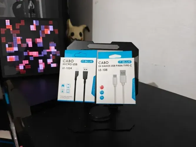 Cabos USB Micro e Type-C IT-BLUE