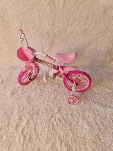 BICICLETA INFANTIL- ARO12 -FLOWER - Semi-nova! Apenas 195,00