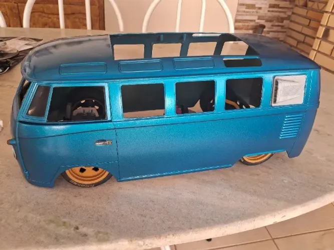 miniatira 1 10 perua kombi carrinho  38 cm