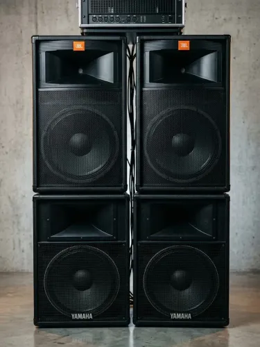 PAR DE CAIXAS JBL OU YAMAHA APENAS 1.499 PASSIVAS