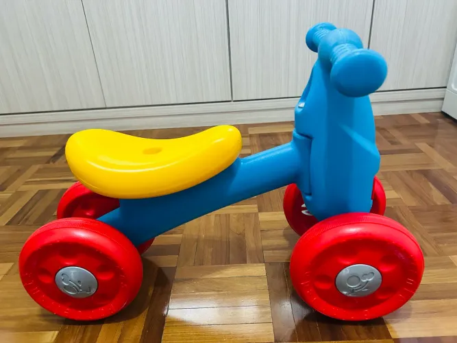 Bicicleta Baby Bike De Equilibrio Azul Ref 1155 Bandeirante2