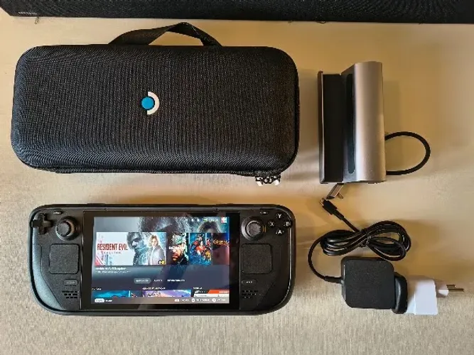 Steam Deck LCD 256GB + Dock + Case