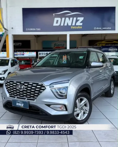 Hyundai Creta Comfort Plus 1.0 TB 12V Flex Aut. 2025