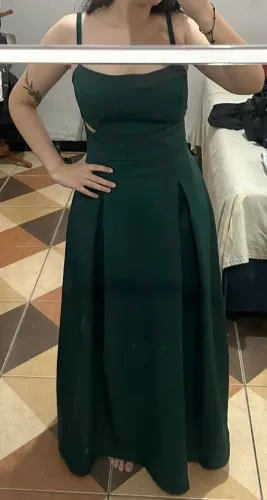 Vestido de festa alfaiatado