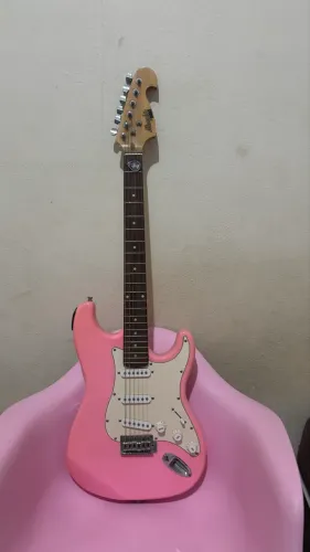 Guitarra Tagima Memphis MG32T Rosa - Excelente Estado