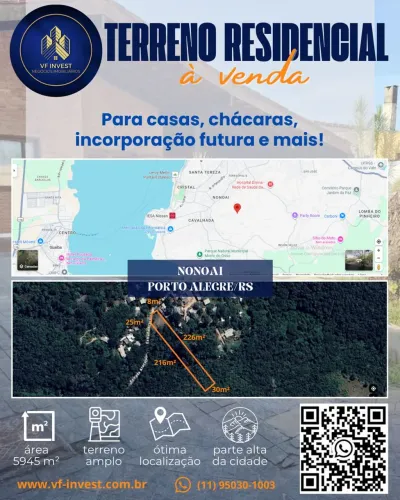 Terreno à Venda - Vila Nova, Porto Alegre