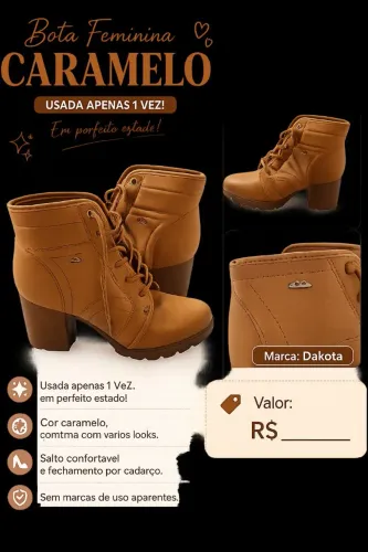 Vendo bota 