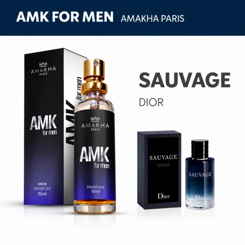 Perfume AMK 15ml - Insp. Sauvage Amakha Paris