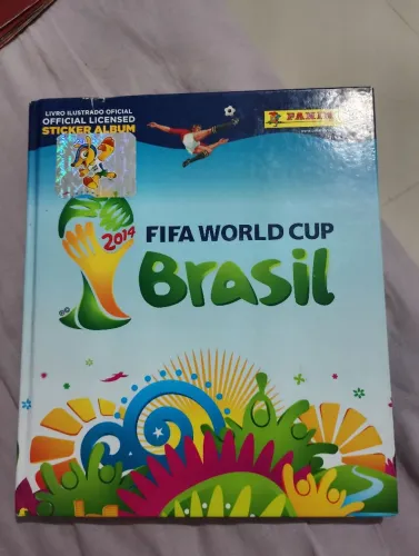 Album Panini capa dura - Copa do Mundo 2014
