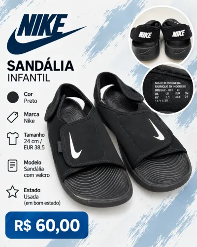 Sandália Nike (infantil)